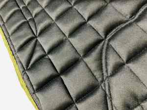 Alfombrilla de sillín de doma de satén verde con circunferencia moda COB Horse Euro Cavall 2024 - Product Image 5