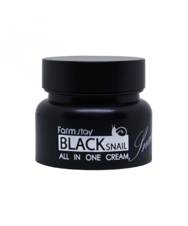 [FARM STAY] สีดำSnail ALL IN ONEครีม-100ml $4.14