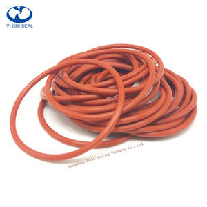 مصنع التخصيص 60 مللي متر الوردي 10 مللي متر أحمر oring سيليكون يا الدائري - Product Image 3