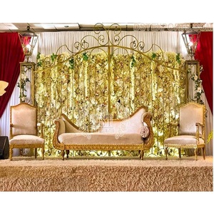 Panel de Fondo Metálico Moderno para Escenario de Boda, Puerta de Fondo Metálica para Escenario de Boda, Recepción, Fiesta, Australia - Product Image 1