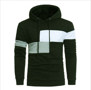 Men's <b>Long</b> Sleeve Street Fashion Hoodies Black Color <b>Sweatshirts</b> with Hooded Collar for Adults - Product Image 3