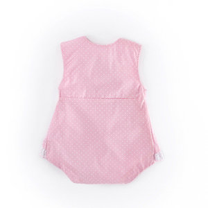 Summer Infant <b>Girls</b> Boutique Flower Decor 100% Cotton Full Length Breathable Eco-Friendly Sleeveless Unique Baby <b>Girls</b> Romper - Product Image 2