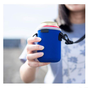 Tracolla regolabile in Neoprene isolato tozzo e può indossare borsa termica da 12 once per bevande energetiche bevande lattine di birra - Product Image 5