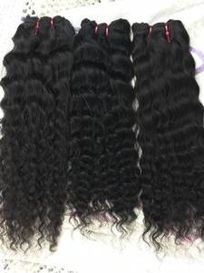 Option économique en gros pour les extensions de cheveux humains Remy Virgin Indian Wave Style Pure Natural - Product Image 3