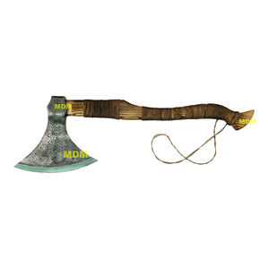 TOMAHAWK, HACHETTE, HACHE, HACHE, I NTEGRAL, Hache marteau à billes en acier à haute teneur en carbone faite à la main avec tige de 26 ". - Product Image 3