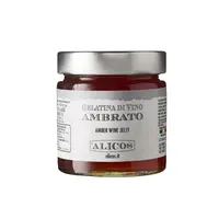 Hergestellt in Italien hochwertige verzehr fertige Marmelade Glas 220 g Lebensmittel fein Marsala d.o.c. Wein gelee zu verkaufen