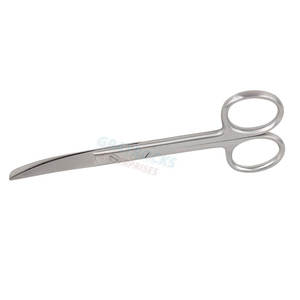 กรรไกรผ่าตัดใบมีดโค้งสแตนเลสขายดี อุปกรณ์ผ่าตัดระดับพรีเมียมสำหรับการผ่าตัด - Product Image 2