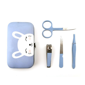 Pinzas de tijera de acero inoxidable, kit de herramientas de manicura, cortaúñas, 4 unidades - Product Image 6