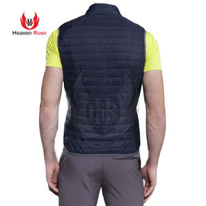 Gilet d'hiver sans manches pour hommes avec motif personnalisé Vestes d'hiver rembourrées pour l'été - Product Image 4