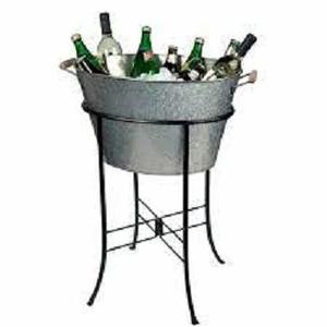 HOME & KITCHEN DECORATIVE VINTAGE DESIGN BEVERAGE PARTY TUB LOW PRICE BINE TUB LOW PRICE PARTY TUB WITH STAND COST EFFECTIVE - Product Image 4