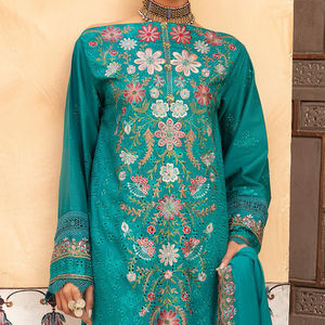 ชุดสามชิ้นพิมพ์ลายดิจิตอล unstitched สำหรับผู้หญิง salwar kameez shalwar kameez - Product Image 5