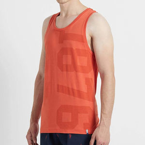 <b>Men's</b> Fitness Cotton Solid Color Sleeveless <b>gym</b> tank top <b>men</b> <b>gym</b> <b>vest</b> Bodybuilding tanktop best quality <b>gym</b> <b>vest</b> - Product Image 3
