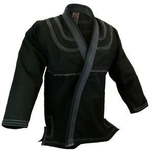 Tela personalizable de Jiu Jitsu Gi brasileño tejido de perlas atractivas en tamaños personalizados con uniforme en blanco liso de Karate Martial - Product Image 2