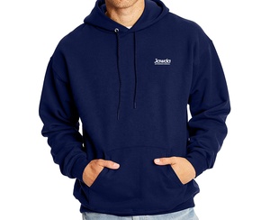 Venta al por mayor 100% algodón polar personalizado Negro hombres sudaderas con capucha de gran tamaño con logotipo personalizado de secado rápido estilo impreso para el invierno - Product Image 4