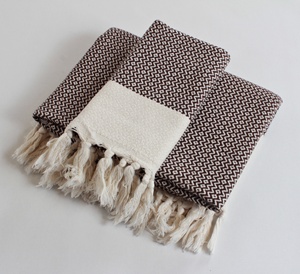 Serviette turque pre-plucked avec motif de diamant, serviette pour cuisine, gluta, poissons, de haute qualité, prix le meilleur prix - Product Image 2