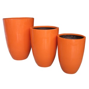 Maceta de Polystone, maceta de fibra de vidrio para flores - Product Image 1