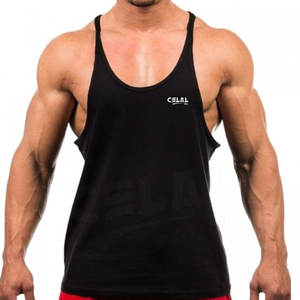 Camiseta de tirantes personalizada para gimnasio para hombre, chaleco de entrenamiento muscular para culturismo - Product Image 1