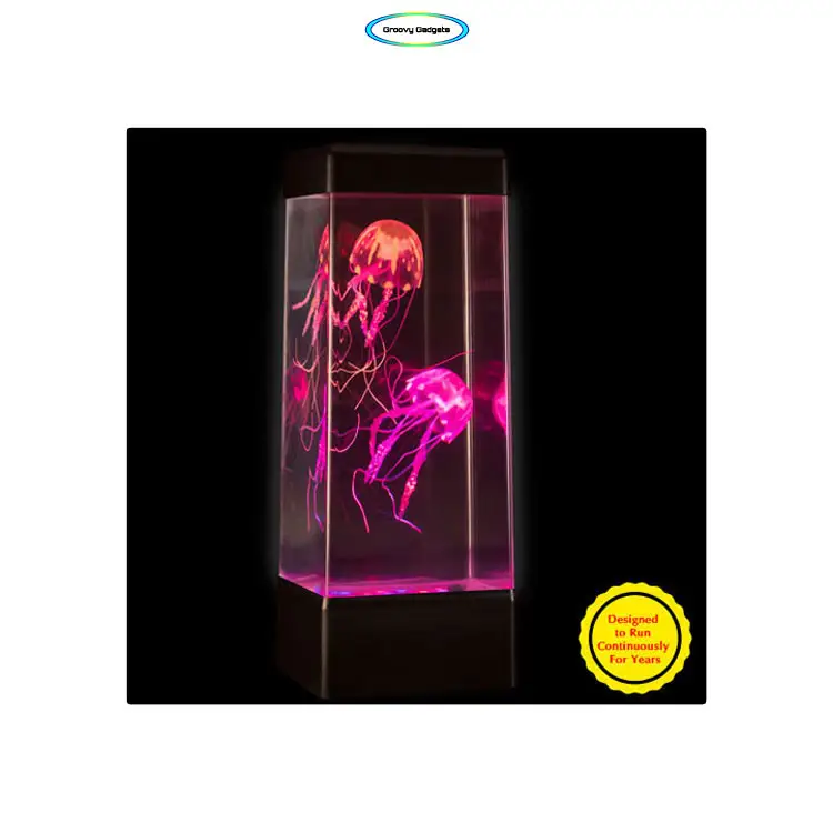 Living Room, Bedroom & Kids Room Applicable 8 Lighting Effect Jellyfish LED Mood Lamps at Best Market Price