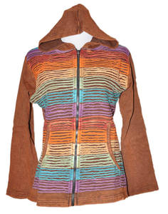 Beautiful Bohemian Enzyme Wash Hoodies Jacket Ladies <b>Clothing</b> CSWJ 286 - Product Image 1