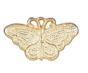 Anneau de serviette en métal rond papillon de luxe fait à la main pour décoration de table de mariage et de fête caractéristique stockée - Product Image 3