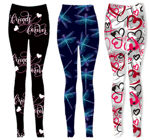 Leggings de sublimación para mujer, alta calidad - Product Image 2
