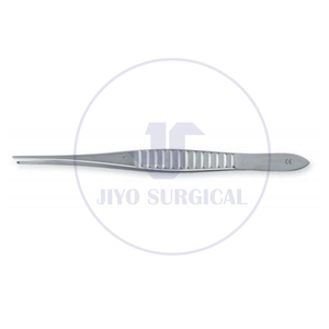 Vente chaude 1x2 Dents 15cm 6 ''Pince Gillies Manuel En Acier Inoxydable Tissu Chirurgical Tenant Instrument avec Embouts Dents - Product Image 1