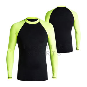T-shirt personnalisé pour hommes sublimé MMA Rush Guard Rash Guard imprimé à bas prix - Product Image 6