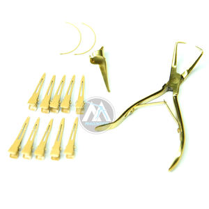 Outils d'extension de cheveux Pinces I Micro Ring Pinces d'extension de cheveux I Perruque faisant des outils ensemble accueilli autorisé Premium 10 pièces - Product Image 4