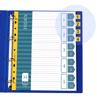 Bandes d'indexation autocollantes ajustables et colorées en PP (10x150mm) pour blocs-notes et organisation de notes personnalisable