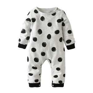 All Over Printed Knitted 100% Cotton <b>Baby</b> Rompers Infant <b>Jumpsuit</b> & Toddler for Kids Customized Color & Size Unisex - Product Image 1