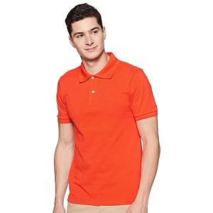 Camiseta con logotipo bordado personalizado para hombre, Polo liso de Golf de 100% algodón, camiseta de manga corta de talla grande - Product Image 1