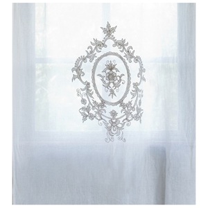 Quang Thanh เย็บปักถักร้อยผ้าฝ้าย100%/ผ้าลินินปักผ้าม่านมือเย็บปักถักร้อย - Product Image 3