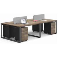 Bureau de direction haut de gamme pour PDG, table de bureau de luxe pour manager, design OEM de pointe