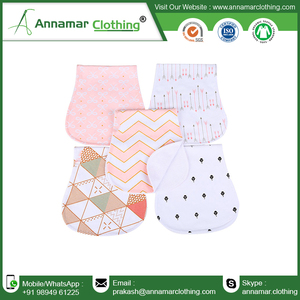 Paño de muselina para eructar con impresiones personalizadas y color, paño unisex para eructar para bebés, etiqueta privada certificada GOTS - Product Image 6