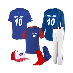Paquete de uniforme de béisbol para mantener la humedad, mayor rango de mechas de movimiento, refrigerador, secador y más cómodo