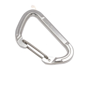A712WRS Certificat CE Mousqueton en aluminium en forme de D 23kN - Crochet d'escalade pour accès par corde et systèmes de rigging - Product Image 1