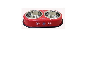 Stainless Steel Pet <b>Feeder</b> Dog <b>Cat</b> Bowls for Food and Water Automatic Home Decor Design - Product Image 1