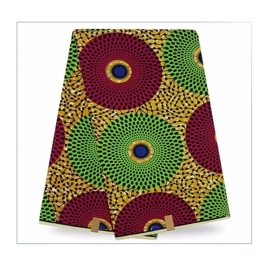 Домашний текстиль, Новая африканская восковая печать, хлопчатобумажная ткань, оптовая цена, 100% чистая хлопчатобумажная ткань от производителя