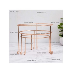 Supporto per <span class=keywords><strong>Pizza</strong></span> di qualità Deluxe Color oro rosa Set di 3 diverse dimensioni espositore per <span class=keywords><strong>Pizza</strong></span> per fornitore all'ingrosso - Product Image 1