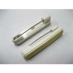 Good quality 37mm metal/plastic safety pin with adhesive