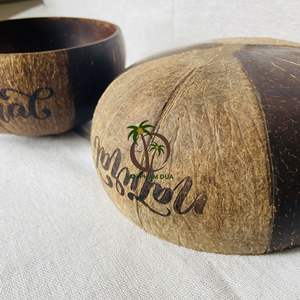 Bol en coquille de noix de coco avec joli bol et meilleur prix bol naturel DESIGN bol en noix de coco sculpté - Product Image 5