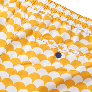 กางเกงขาสั้นเล่นยิมสำหรับผู้ชายสีทึบโลโก้ตามสั่งสี - Product Image 3