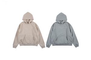 2021 Custom 100% Cotton Heavy Thick Hooded Stringless Fleece Hoodies Winter Season Accessory - Product Image 3