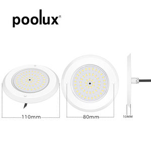 Luz LED Sumergible para Piscina, Actualizada, 100% Resina, IP68, RGB, Mini, Delgada, 10mm, DC 12V, para PC - Product Image 4