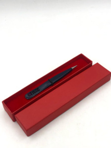 แหนบต่อคิ้วปลายสีเงินปลายแหลมเคลือบผงเที่ยงคืนใช้ทำโลโก้ได้ตามต้องการ - Product Image 4