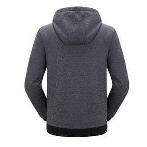 Sweat à capuche en polaire pour homme, vêtement d'extérieur élégant et à la mode, décontracté, fermeture éclair complète, à des prix raisonnables, 2023 - Product Image 6