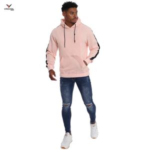 High Quality Men's Fitness Sportswear Regular Sleeve Oversized <b>Hoodie</b> Puff Printed <b>Tshirt</b> Plus Size Solid Embroidered Knitted - Product Image 5