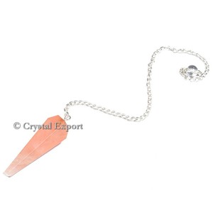 Buy Healing Vasonite 6 Faceted Pendulum - Product Image 1