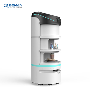 Popular Contactless Food Delivery <strong>Robot</strong> Driverless Restaurant System Commercial Series Made In China - Product Image 3