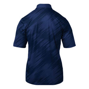 premium Fashionable Polyester Cotton Henry Collar With Round neck Stylish Short-Sleeved Men's Polo T-Shirt - Product Image 4
